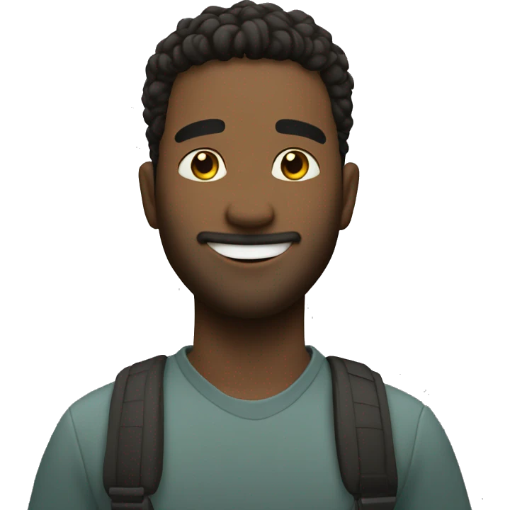 an outcoust smp member smiling emoji