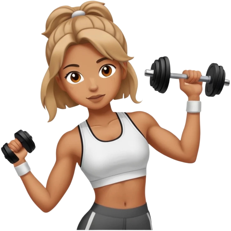 Gym, girl gym aesthetic emoji