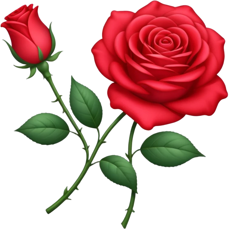 Un moño rojo y con rosa emoji