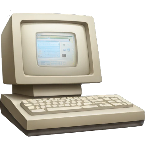 old computer emoji