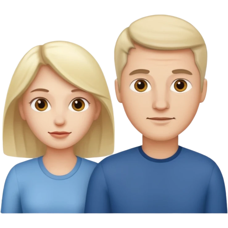 White man color Woman emoji