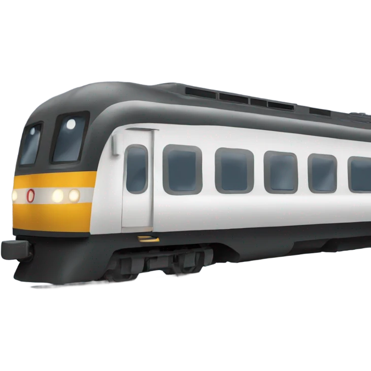 A train facing rightward  emoji