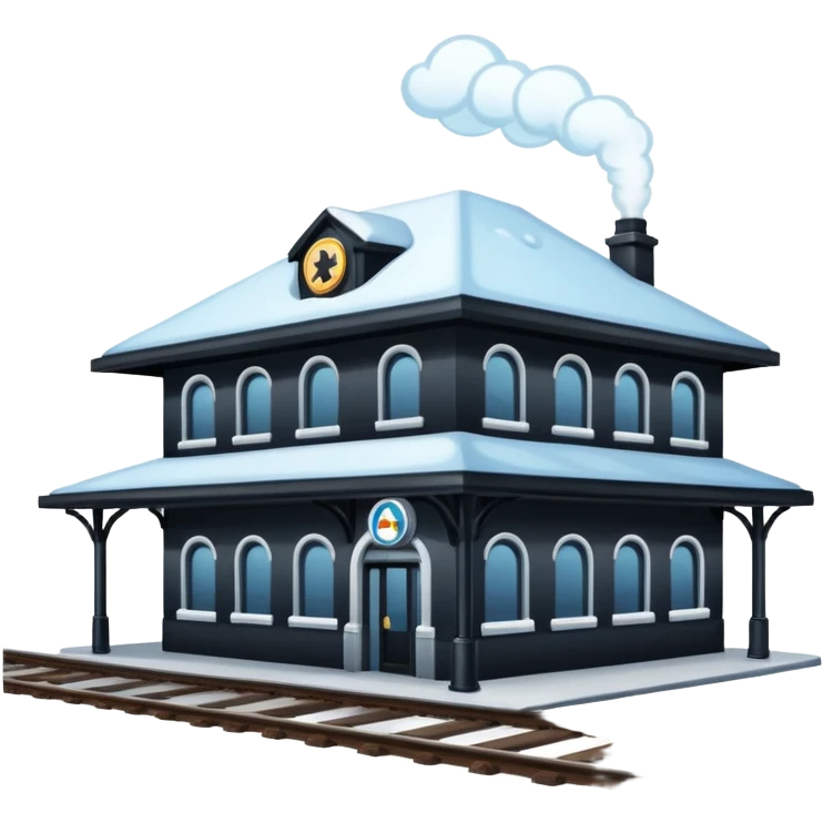 Frostline Train Station emoji