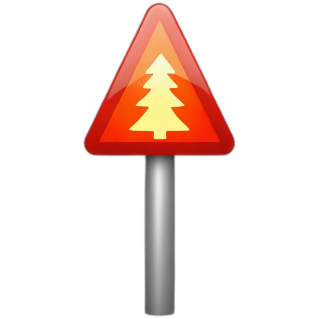 christmas stop signal emoji
