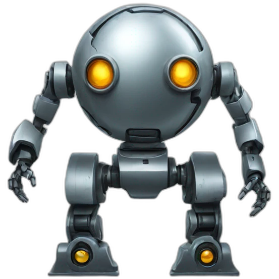 Robot ball emoji