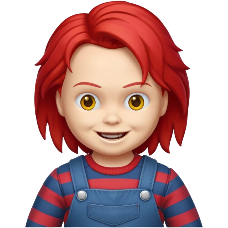 Un emojin de chuky emoji