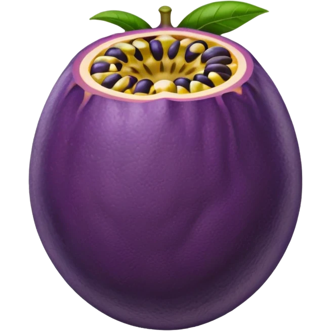 Passion fruit emoji