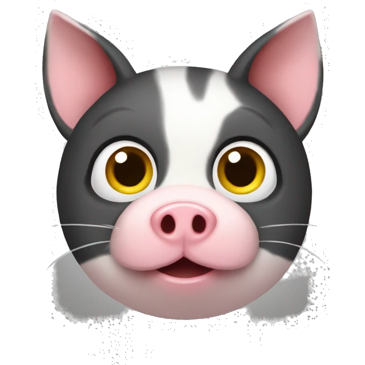 cat pig emoji