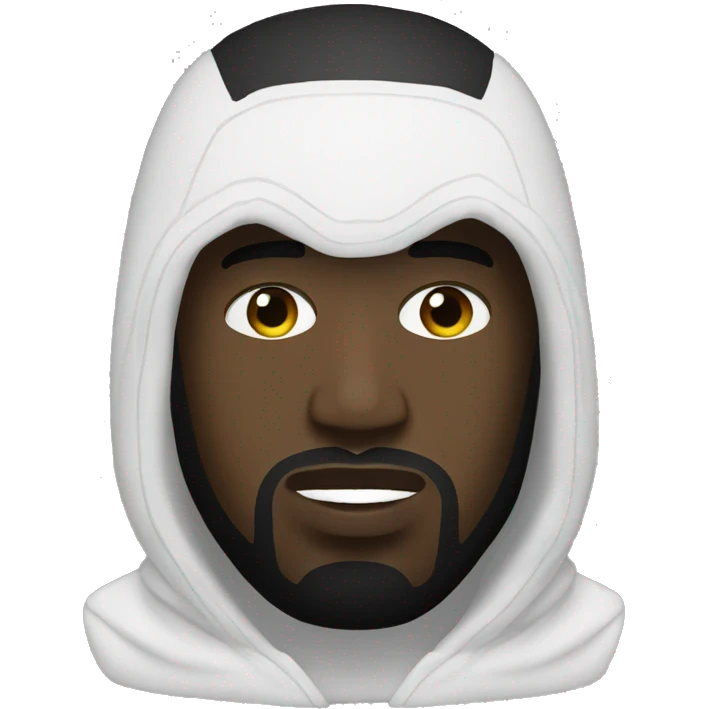 kanye with white balaclava emoji