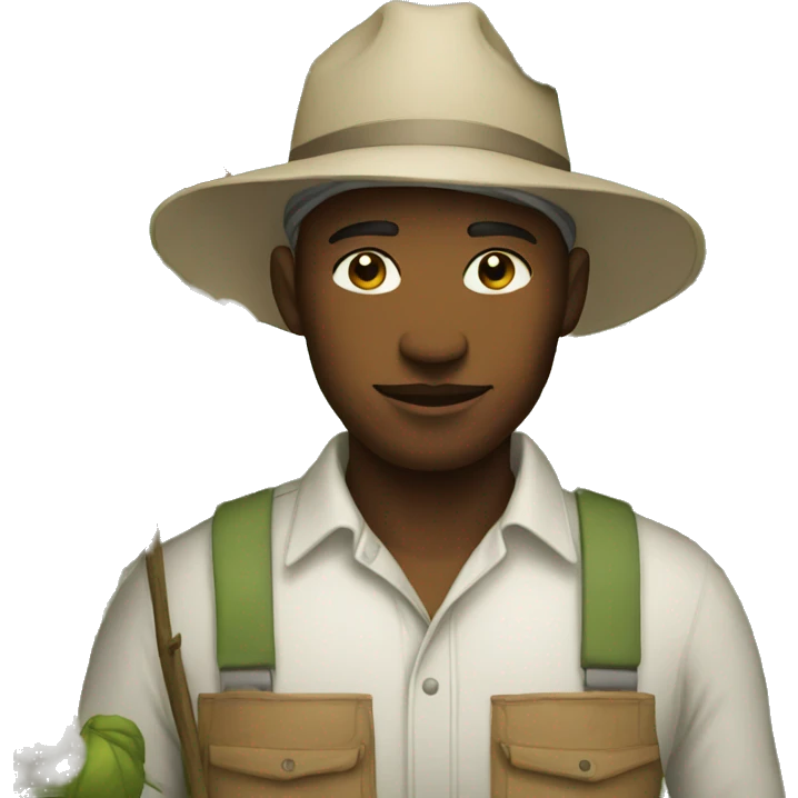 cotton-field-worker emoji