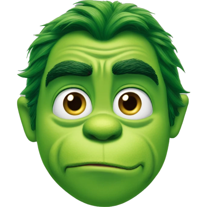 henry cavill as grinch emoji