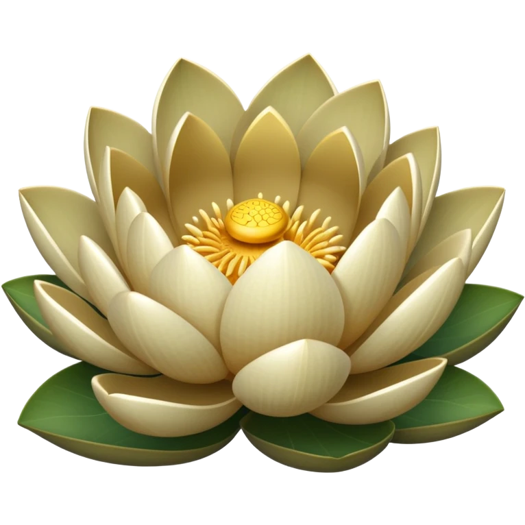  khaki lotus emoji