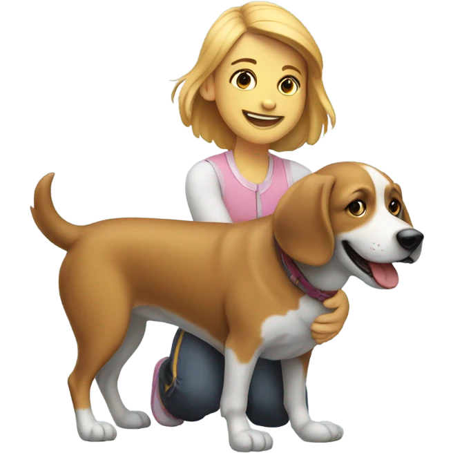 Yes with dog emoji