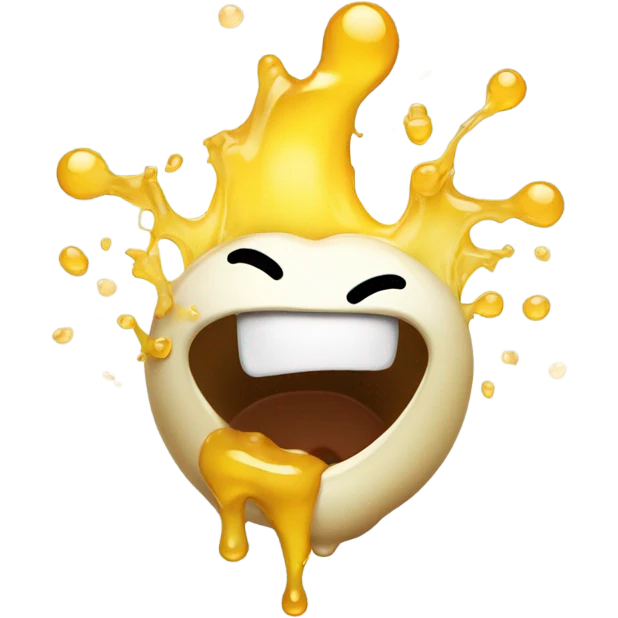 Emoji puking honey emoji