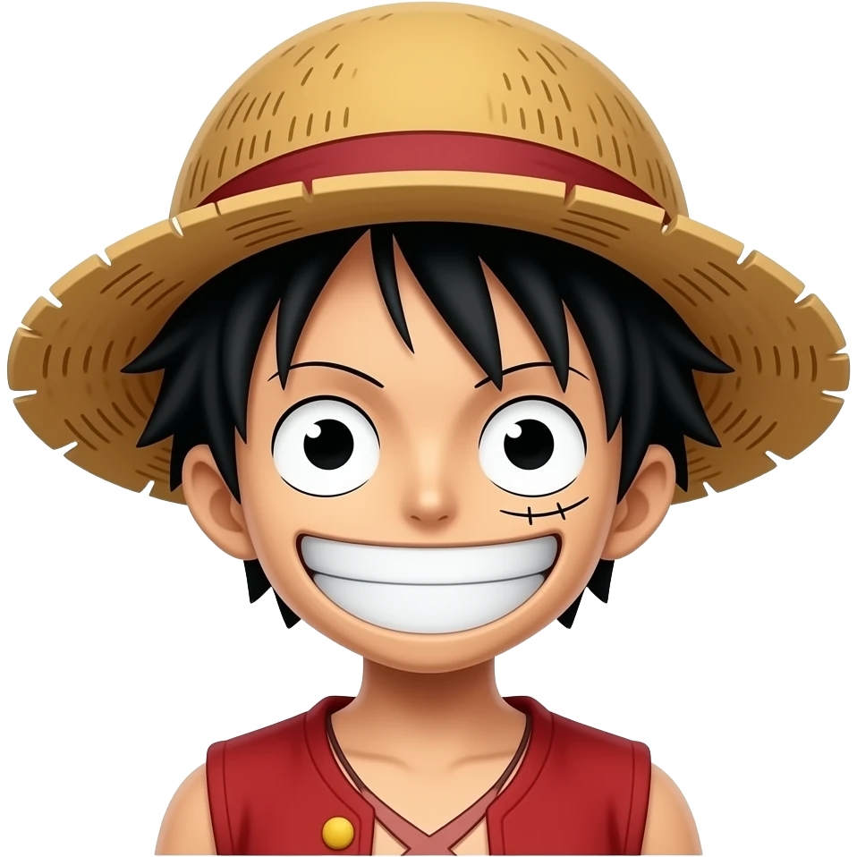 Luffy emoji