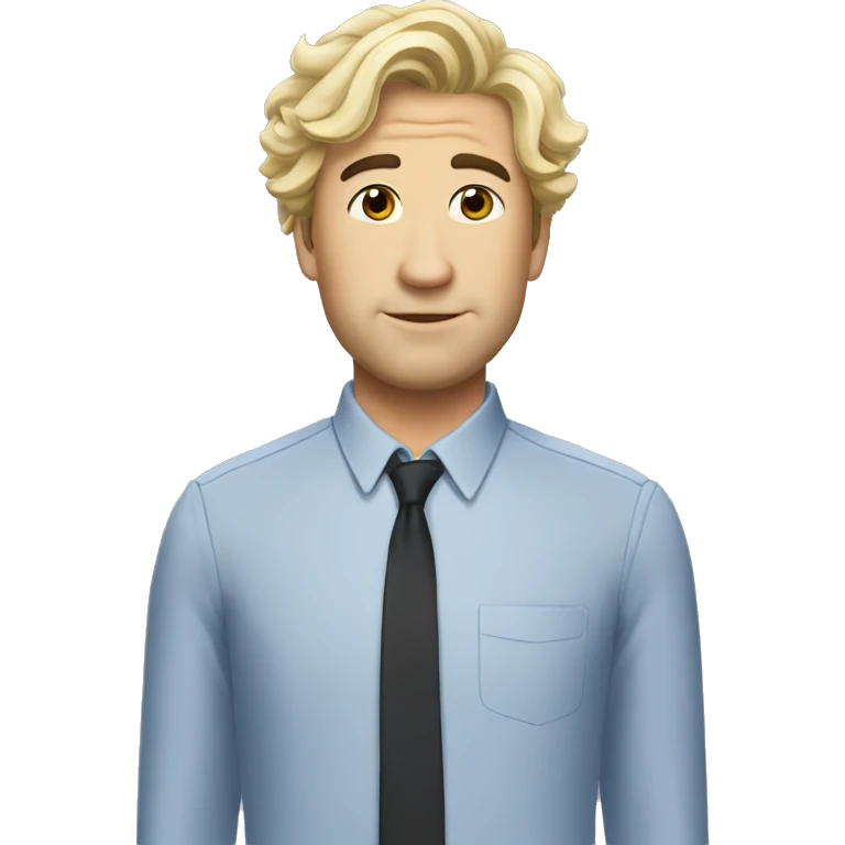Blonde Ted Mosby emoji