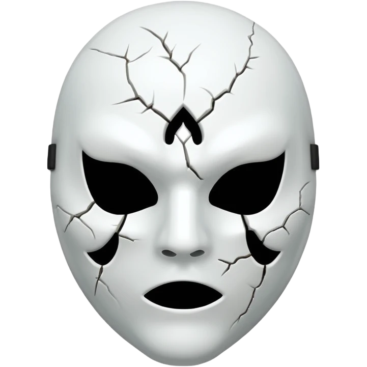 Spooky Mask emoji