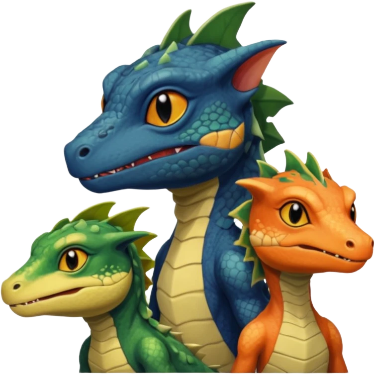 Salandit-Agama-Kecleon emoji