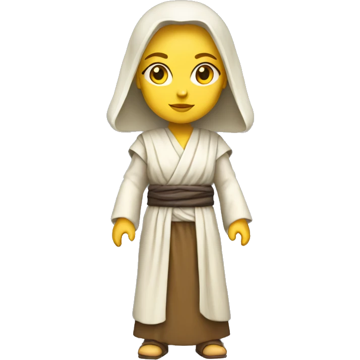 jedi master female white emoji