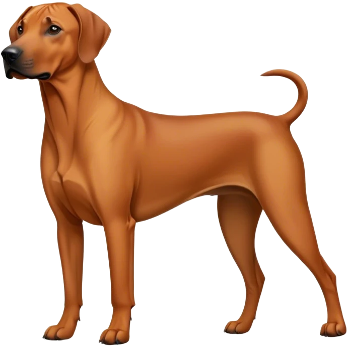 Happy Rhodesian ridgeback Dog emoji