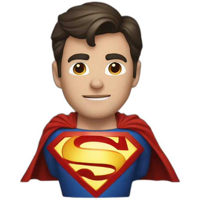 Toby McGuire as superman emoji