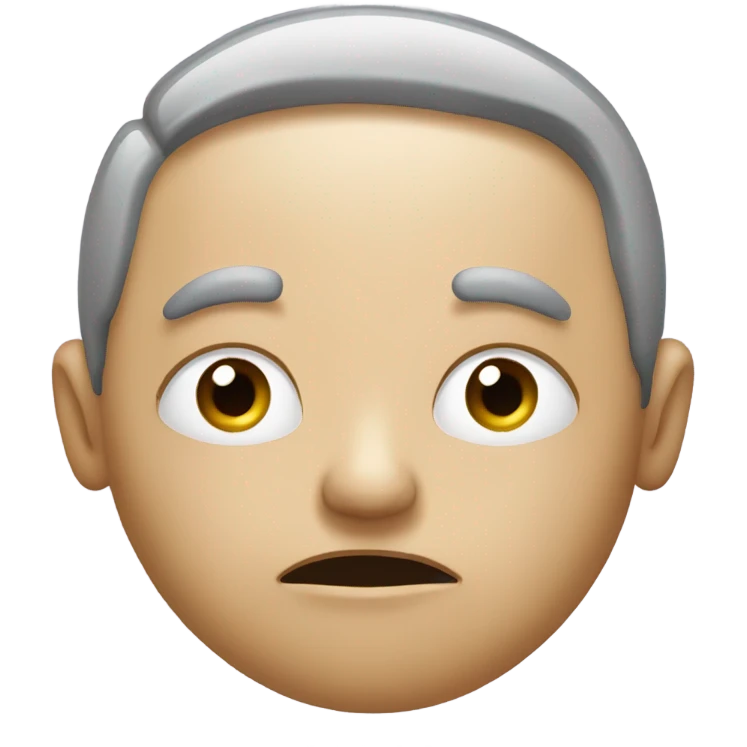 Confused face  emoji