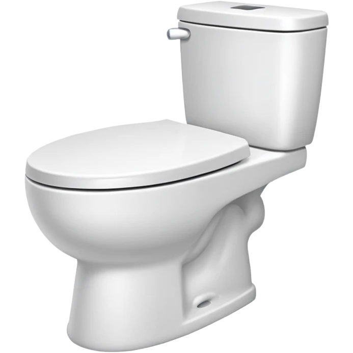 modern white toilet emoji