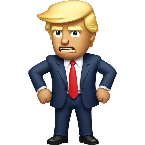Donald trump breaking it down emoji