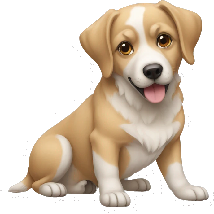 Chien emoji