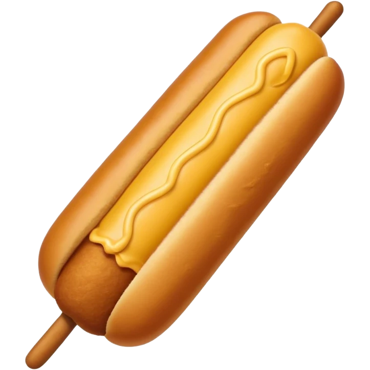 Total black corndog emoji