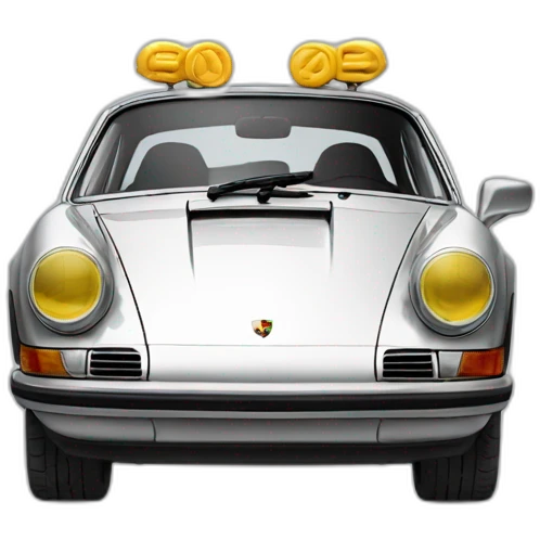 Une Porsche emoji