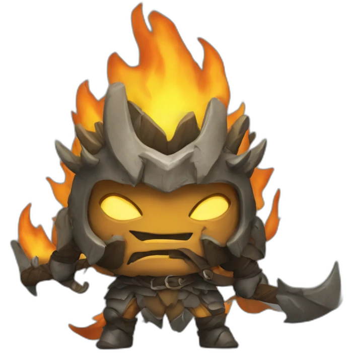 Dragau feu emoji