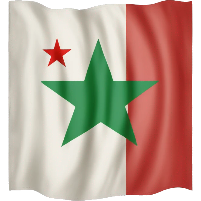 Accurate Syrian opposition flag emoji