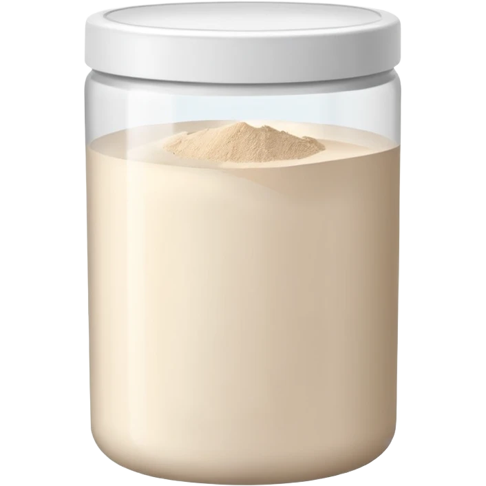 pot of protein powder emoji