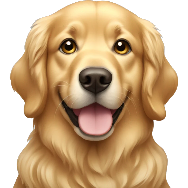 Golden retriever emoji