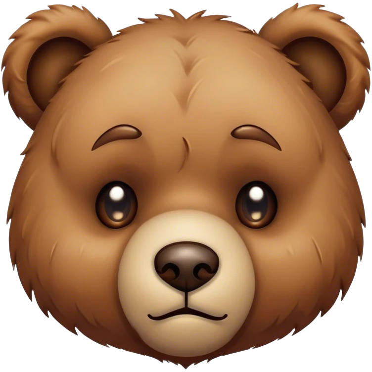 Sad teary eyed teddy  emoji