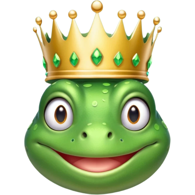 princess frog emoji