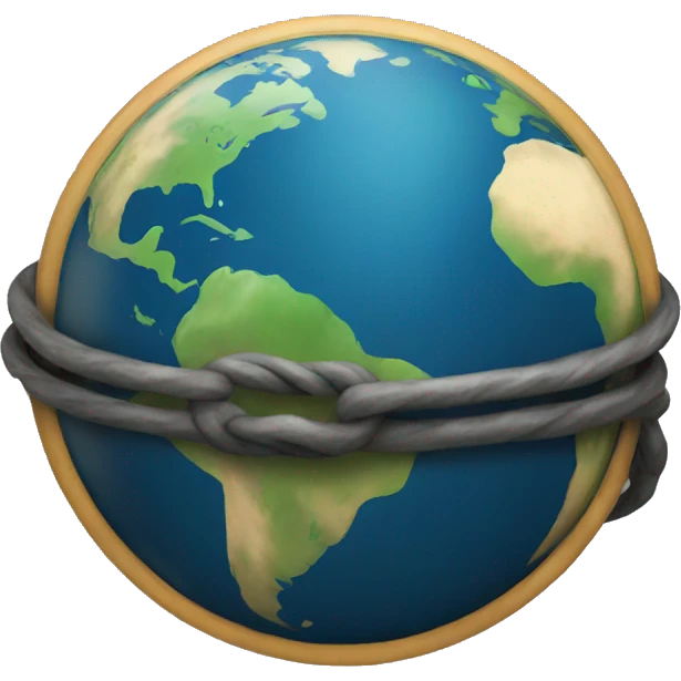 Earth with ring emoji