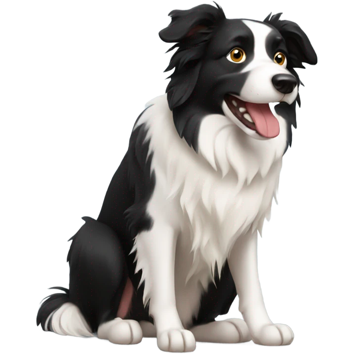 Border collie emoji