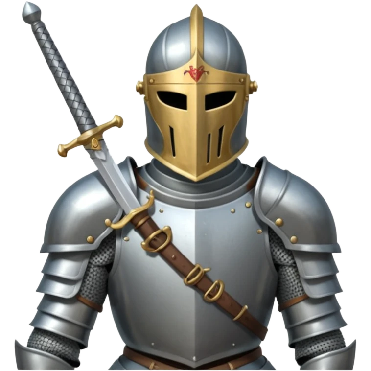 Headless Knight with Sword close up emoji