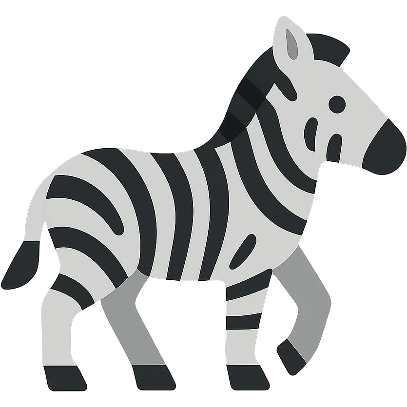 Zebra emoji