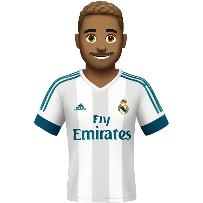 Real Madrid jersey emoji