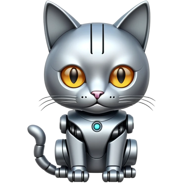 a cat robot emoji