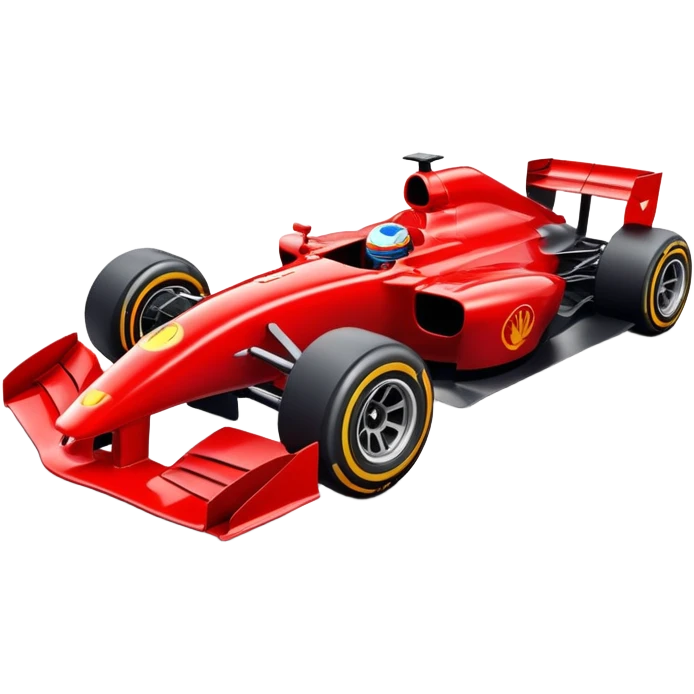 Fórmula one car emoji