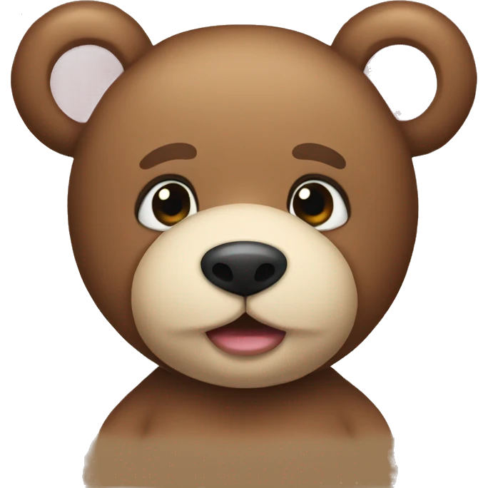 Teddy bear emoji