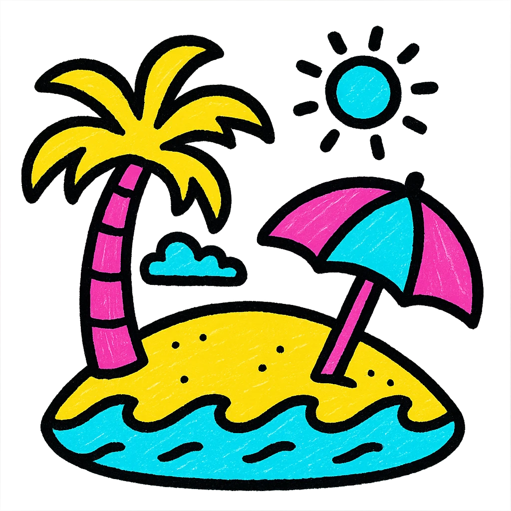 beach emoji