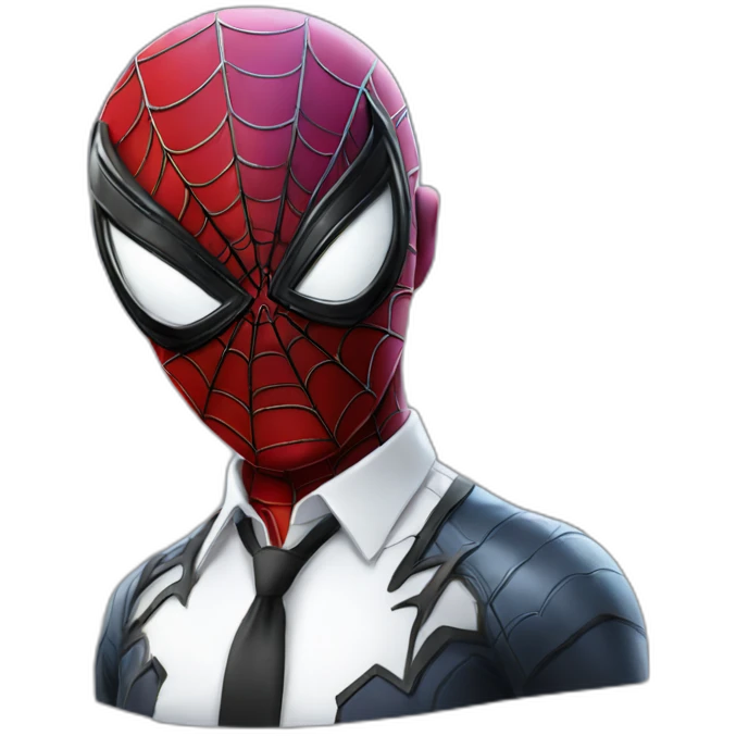 Spiderman 2 symbiote emoji