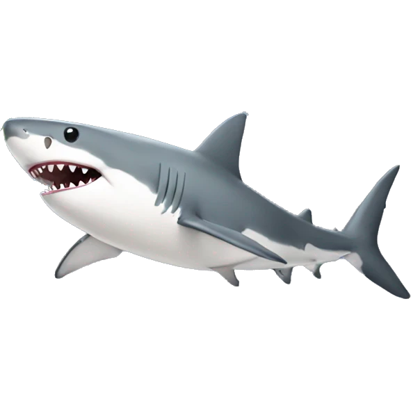 shark flying over a rainbow  emoji