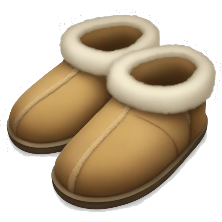 UGG slippers  emoji