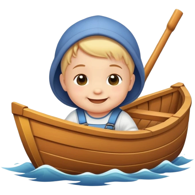 Boat baby emoji